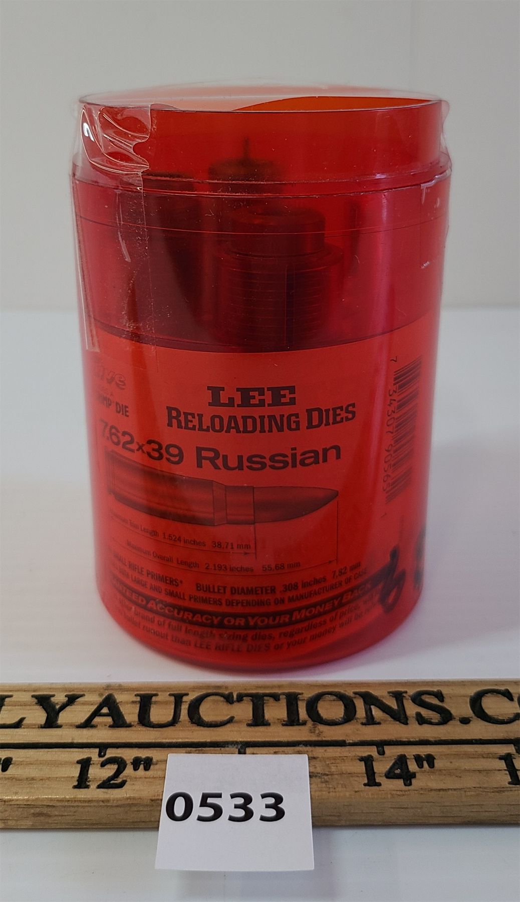 LEE 90877 7.62x39mm Russian RGB 2-Die Set – Rifle Reloading Dies, Made In USA