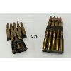 Image 1 : AMMO: 21 X MIXED MILITARY AMMO W/ STIPPER CLIPS 