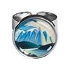 Image 1 : Group of Seven Artist - "Lawren Harris" Dome Style Adjustable Ring- "Lake and Mountains" 1
