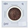 Image 1 : 1884 Canada Large One Cent Coin