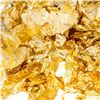 Image 3 : Gift From Heaven - Assayers Glass Jar of .999 Fine Gold Leaf Flakes w/ Giclee Display Art Card & COA