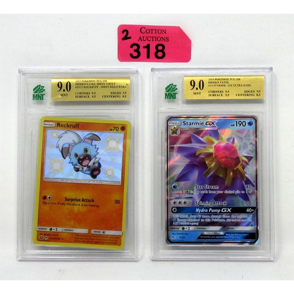mnt graded cards First time grading cards!