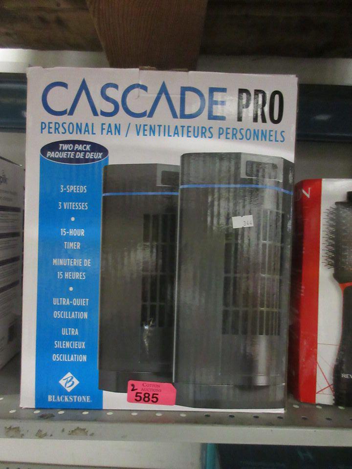 Cascade Box Fans 2 Cascade Pro Personal Fan Twin Packs