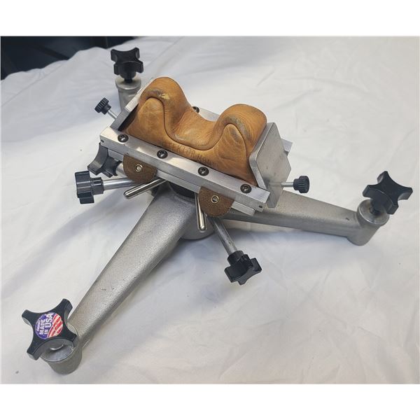 Bald Eagle Mfg Heavy Duty Front Shooting Rest - Leather Rest