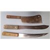 Image 1 : Knife Lot Vintage Knives plus Cleaver - Barn Find