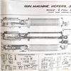 Image 2 : Vickers Machine Gun Mk1 303 British Blueprint Laminated - 1931 Armourers UK