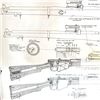 Image 2 : Lee Enfield No1 Mk3 Rifle 303 British Blueprint Laminated - 1931 Armourers UK