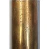 Image 4 : Trench Art - WW1 German 7.7 Cm Feldkanone 96 Shell Engraved Peronnen France