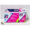 Image 1 : TWO NEW BOXES OF COLD FX EXTRA STRENGTH NON DROWSY