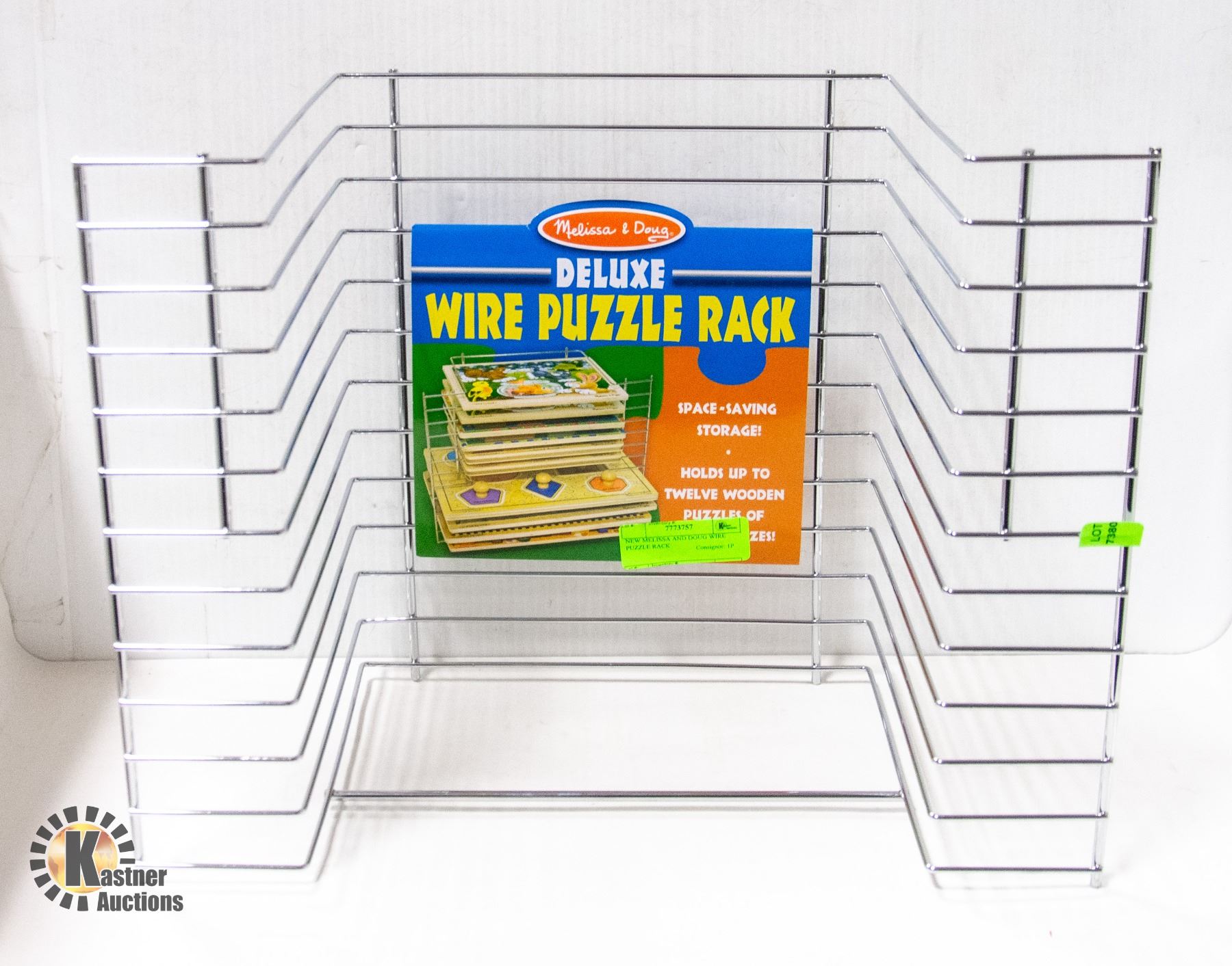 Wire Rack For Puzzles NEW MELISSA AND DOUG WIRE PUZZLE RACK