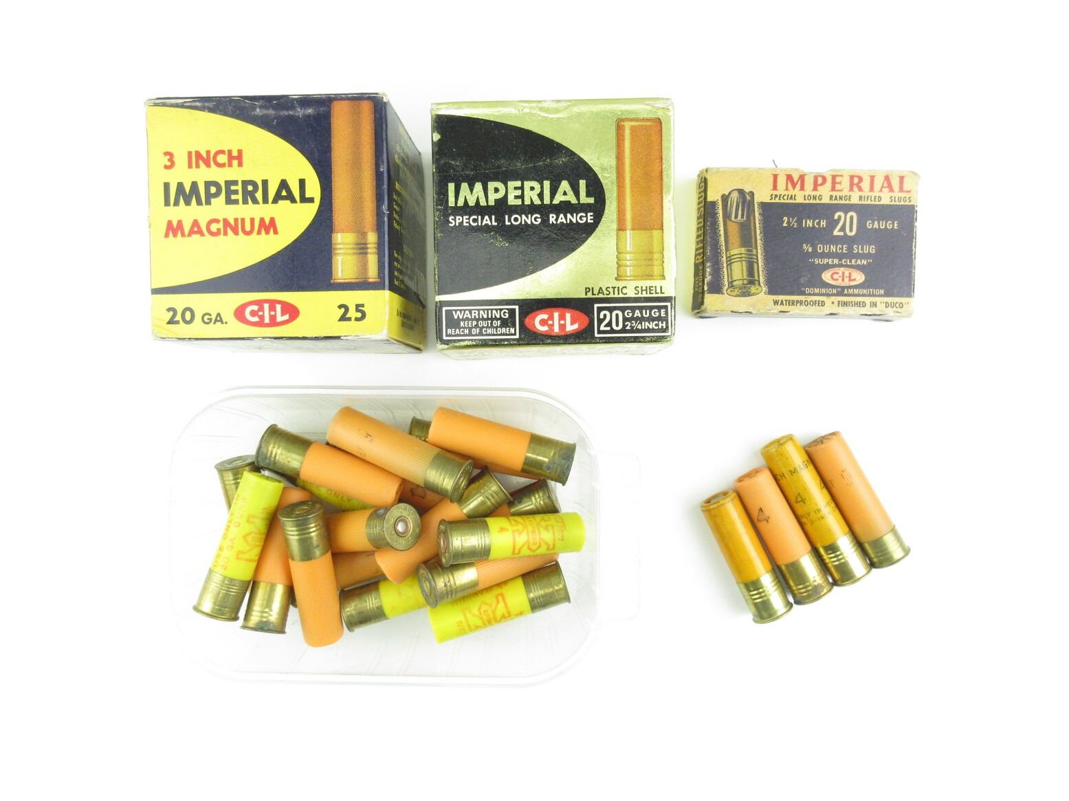 ASSORTED 20 GAUGE 2 1/2", 2 3/4" AND 3" MAGNUM SHOT SHELL AMMO LOT