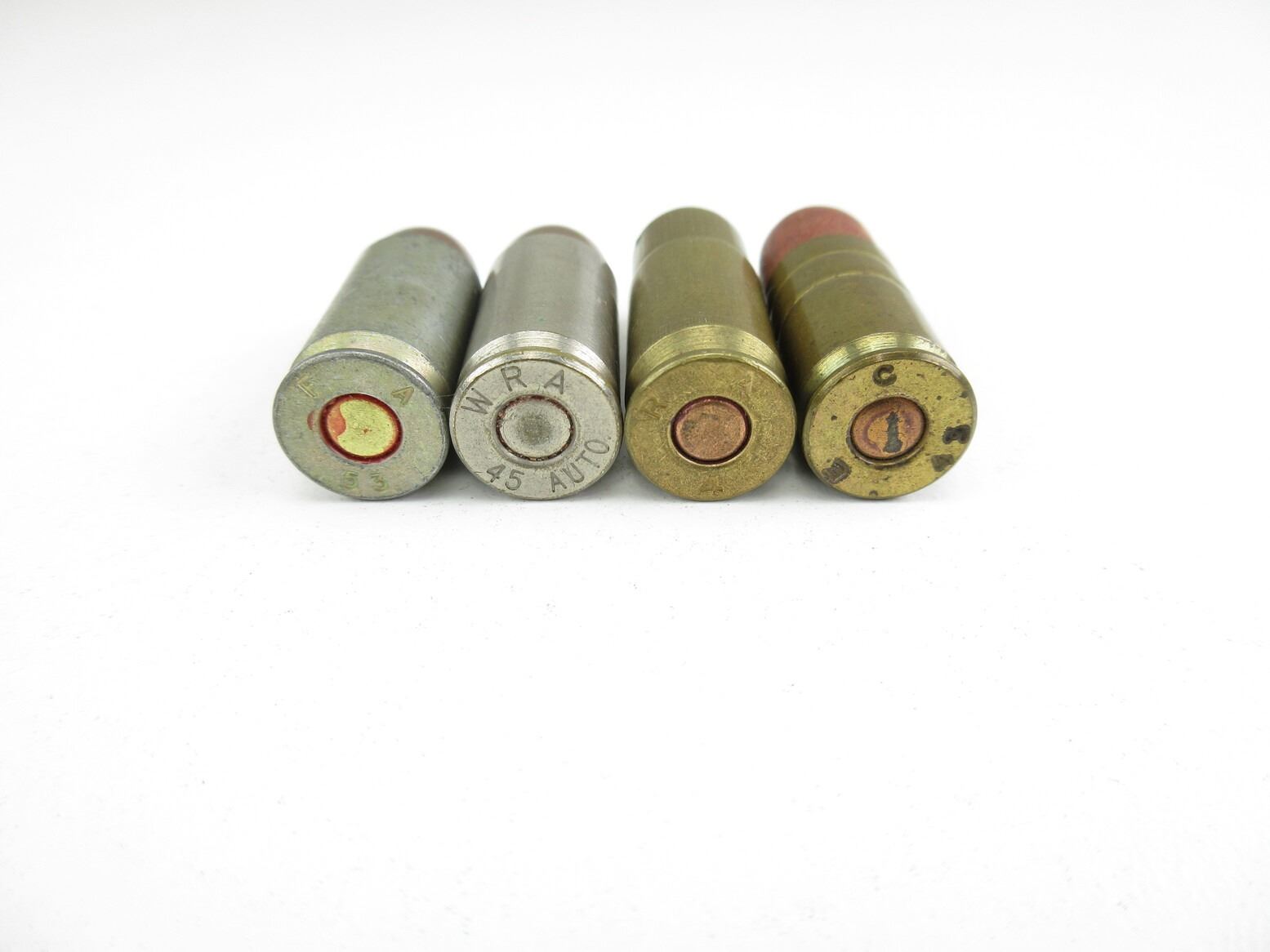 Sample Shell Blank COLLECTIBLE ASSORTED MILITARY .45 ACP AMMO / SHOT SHELL / BLANKS LOT ...