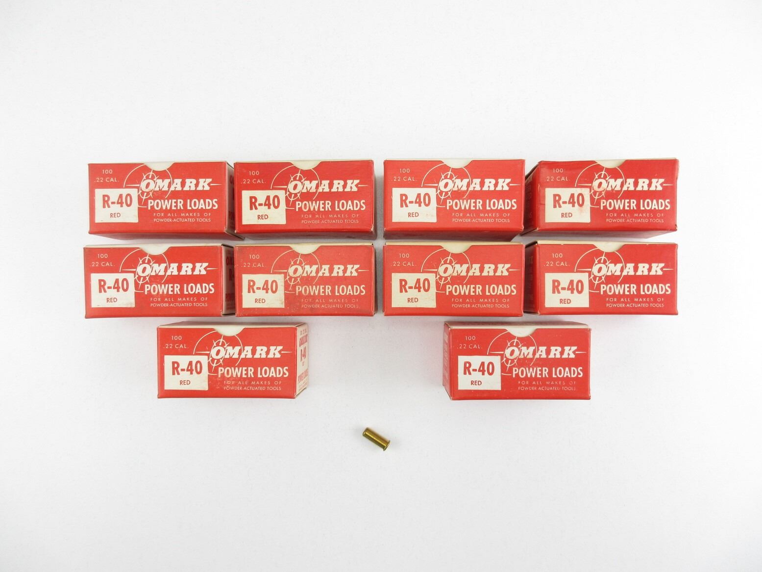 Red Power Loads OMARK .22 CAL R-40 RED POWER LOADS LOT