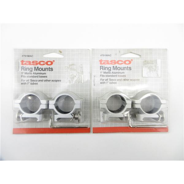 TASCO SCOPE RINGS LOT