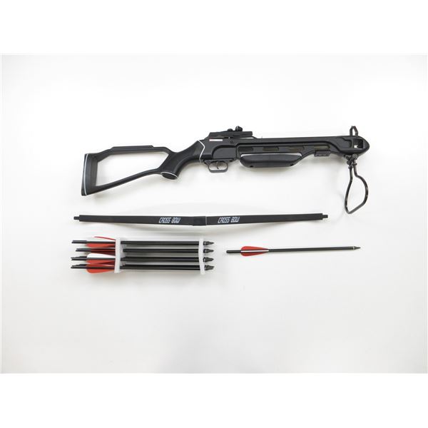 UNKNOWN CROSSBOW AND BOLTS LOT