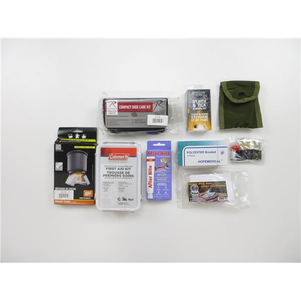 ASSORTED FIRST AID / EMERGENCY KIT LOT