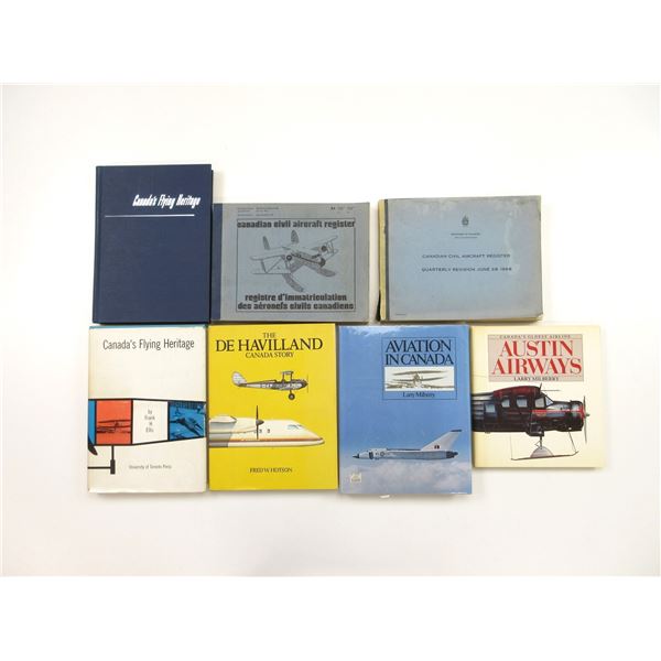 ASSORTED CANADIAN AVIATION BOOK LOT