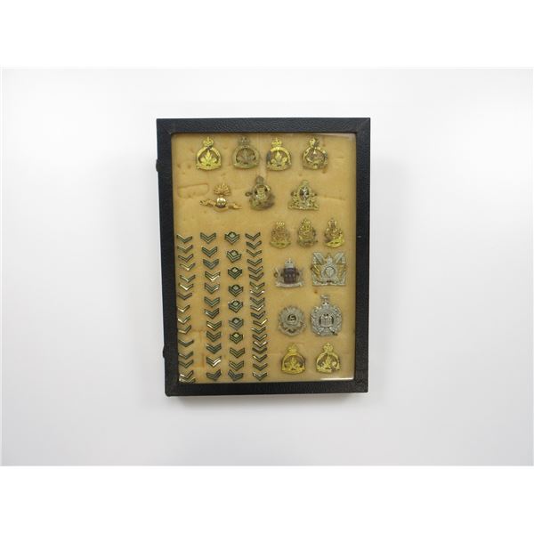 CANADIAN MILITARY BADGE LOT