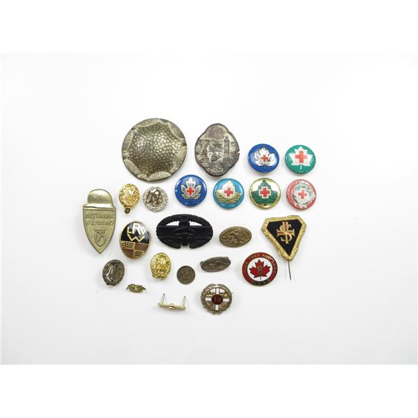 ASSORTED MILITARY / COMMERCIAL PIN LOT