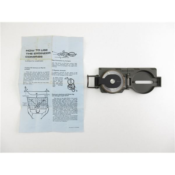 U.S. MILITARY TYPE ENGINEER COMPASS