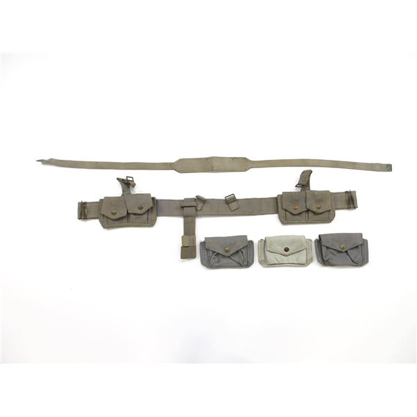 WWII RCAF / RAF P37 WEBBING LOT