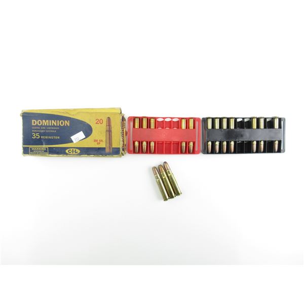 ASSORTED .35 REM AMMO LOT