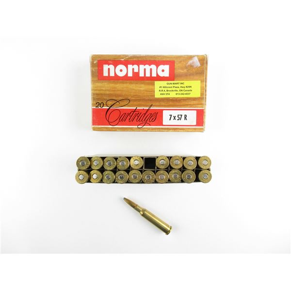 NORMA 7X57R AMMO LOT