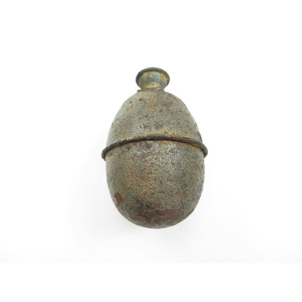 WWII GERMAN M39 EGG GRENADE INERT