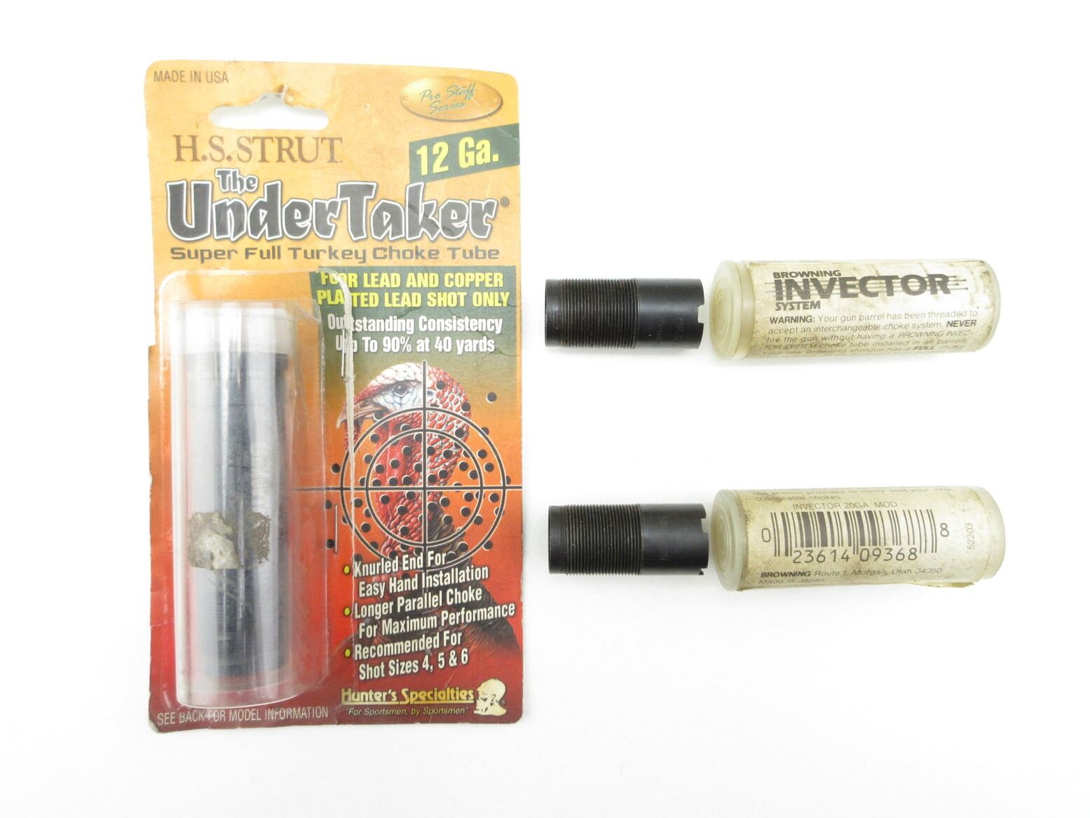 BROWNING INVECTOR SYSTEM CHOKE TUBES LOT - Switzer's Auction ...