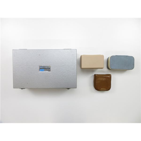 ASSORTED STORAGE CASES LOT