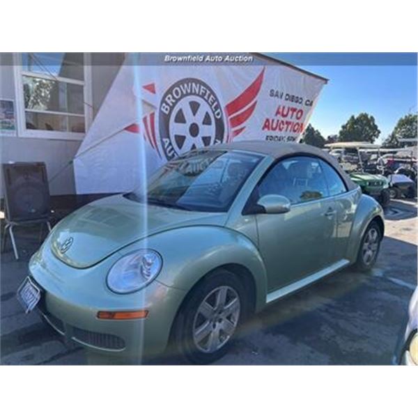 2007 Volkswagen New Beetle Convertible