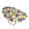 Image 1 : Natural Citrine  Amethyst & Tanzanite Ring