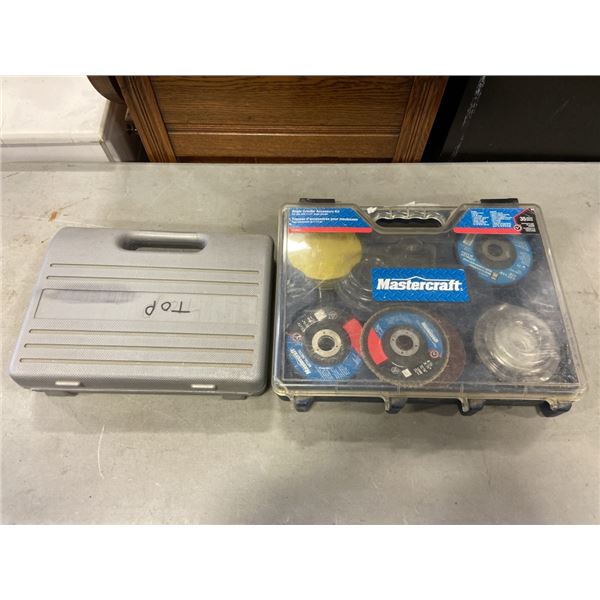 Mastercraft Bit Receiver MASTERCRAFT ANGLE GRINDER ACCESSORY KIT AND BIT SET