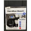 Image 1 : HAMILTON BEACH FLEXBREW 12-CUP TRIO COFFEE MAKER -  TESTED WORKING - RETAIL $159