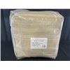 Image 3 : BRAND NEW STYLE IN FORM "BARCELONA POUF" NATURAL  STRIPE, NATURAL WHITE, 20.5 INCH SQUARE - RETAIL  