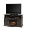 Image 1 : NEW IN BOX MUSKOKA DELANY 48 INCH FIREPLACE TV STAND AND FIREPLACE INSERT - TESTED WORKING - RETAIL 