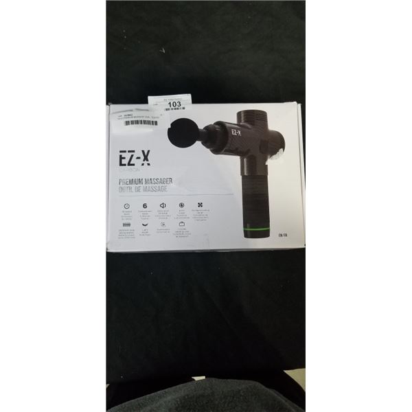 EZ-X PREMIUM MASSAGE GUN - TESTED WORKING