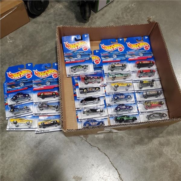 24 NEW OLD STOCK HOT WHEELS