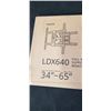 Image 2 : AS NEW KANTO LDX640 FULL MOTION 34"-65" TV WALL  MOUNT - RETAIL $139