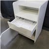 Image 2 : 2 NEW WHITE NIGHTSTANDS