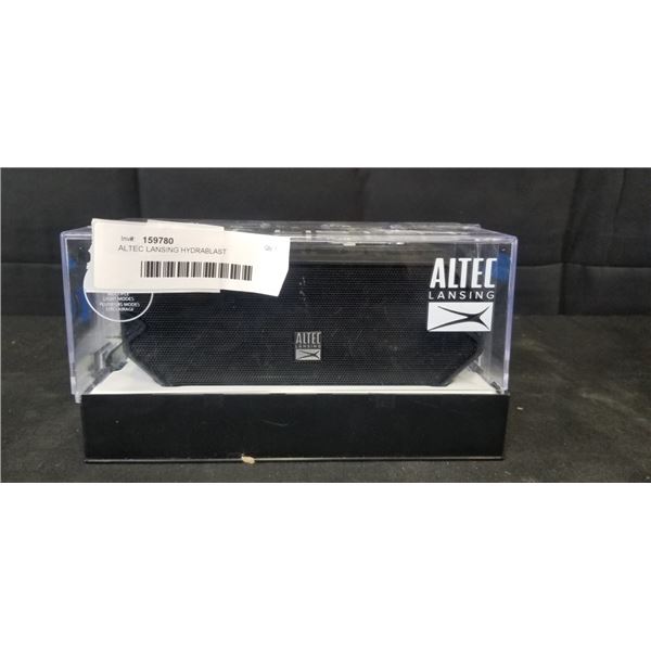 ALTEC LANSING HYDRABLAST WATERPROOF BLUETOOTH  WIRELESS SPEAKER - RETAIL $149