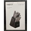 Image 2 : NEW HOMEVER 16PC KNIFE SET