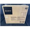 Image 1 : SONY SS-CS5 SPEAKER SYSTEM TESTED AND WORKING -  RETAIL $329