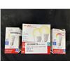 Image 1 : SENGLED SMART LED 2PK WARM LIGHTS AND 2 MULTI  COLOUR LIGHT BULBS - NO HUB REQUIRED