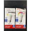 Image 4 : SENGLED SMART LED 2PK WARM LIGHTS AND 2 MULTI  COLOUR LIGHT BULBS - NO HUB REQUIRED