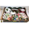 Image 1 : FLAT OF VARIOUS CHRISTMAS ITEMS