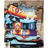 Image 1 : 4 INDIGINOUS BLANKETS VARIOUS SIZES