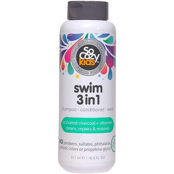 NEW SO COZY KIDS SWIM 3 IN 1 SHAMPOO/CONDITIONER/