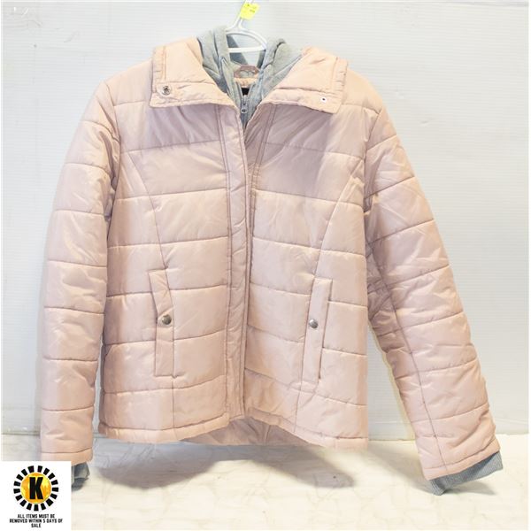 LADIES M STREET WEAR SOCIETY PINK JACKET