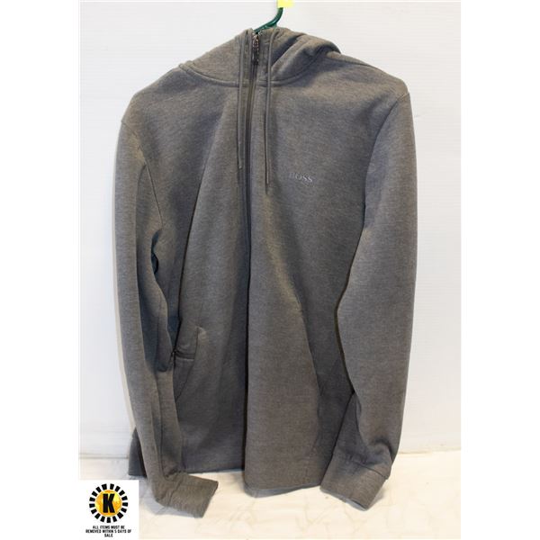 MENS MEDIUM HUGO BOSS ZIPPER HOODIE